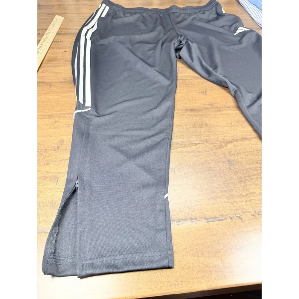 Adidas Tiro Black White Stripe Athletic Training Pants  Mens 2X NWT